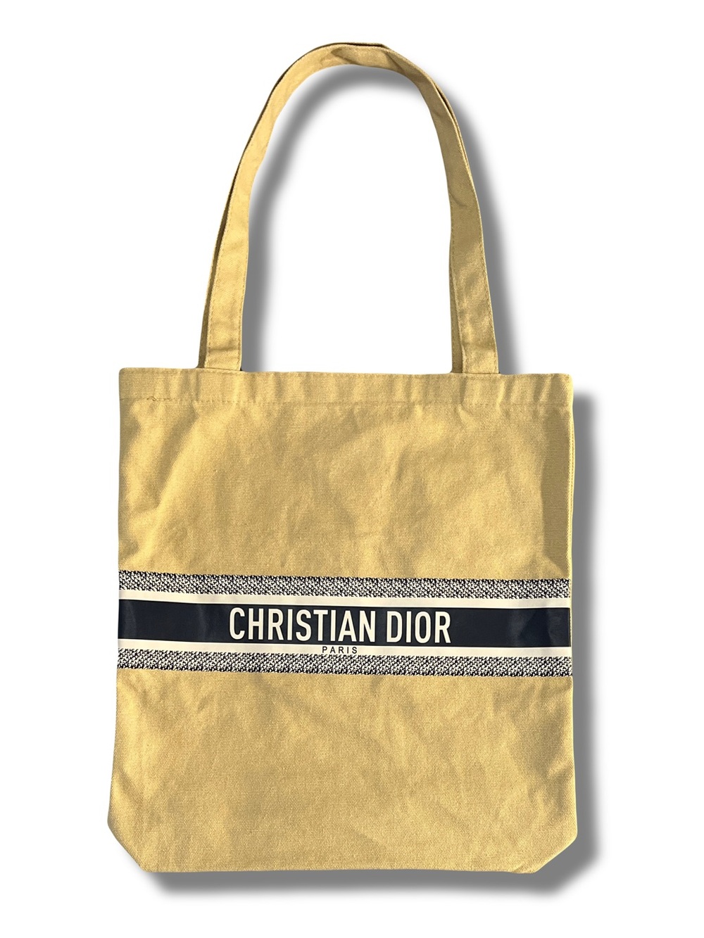 Dior Around The World Knit Tote Bag GWP NWT Beige